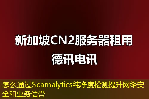 怎么通過Scamalytics純凈度檢測提升網(wǎng)絡(luò)安全和業(yè)務(wù)信譽
