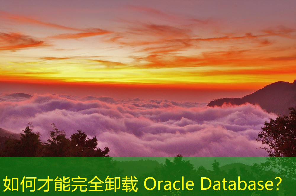 如何才能完全卸載 Oracle Database？